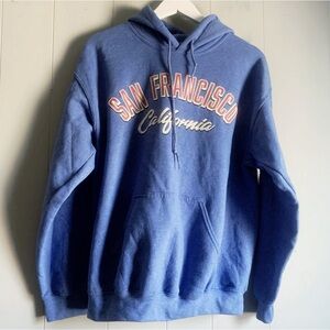 GILDAN San Francisco CA City Heavyweight Graphic Hoodie M